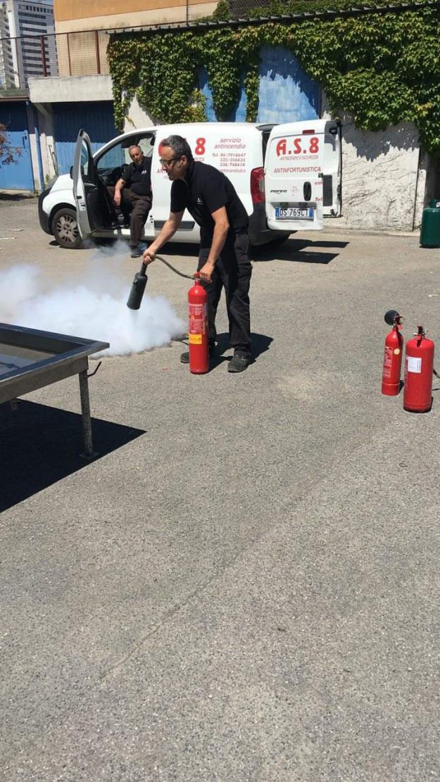 prove spegnimento incendio